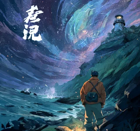 未来科技专题封面：抽象科技线条